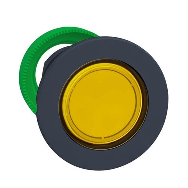 SCHNEIDER ELECTRIC ZB5FV083 Cabeza piloto FLUSH luminoso amarillo LED