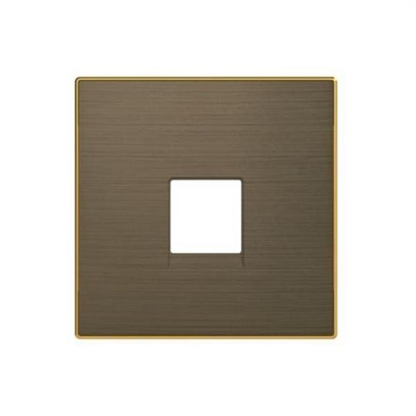 NIESSEN 8517 OE Tapa toma de teléfono / informática de la serie SKY color oro envejecido