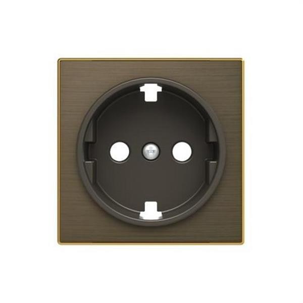 NIESSEN 8588 OE Tapa base enchufe Schuko Sky Niessen oro envejecido