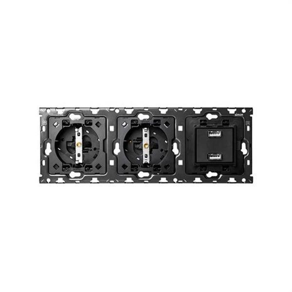 SIMON 10010308-039 *Kit back SIMON 100 con 3 elementos+2 bases+cargador USB doble