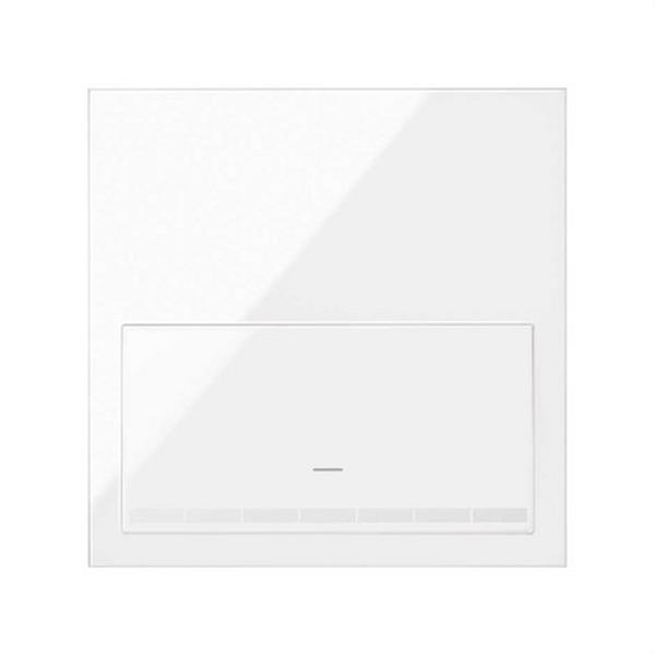 SIMON 10020112-130 Kit frontal SIMON 100 con 1 elemento interruptor IO blanco brillante