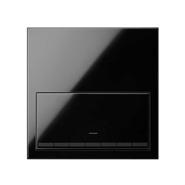 SIMON 10020113-138 Kit frontal SIMON 100 con 1 elemento interruptor regulable negro brillante