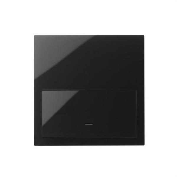 SIMON 10020114-138 Kit frontal SIMON 100 con 1 elemento interruptor regulable IO negro brillante