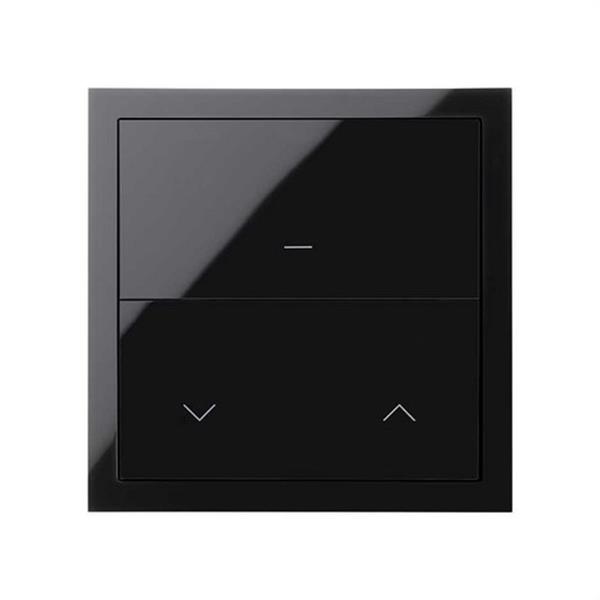 SIMON 10020117-138 Kit frontal SIMON 100 tecla máster IO+tecla máster persianas IO negro brillante