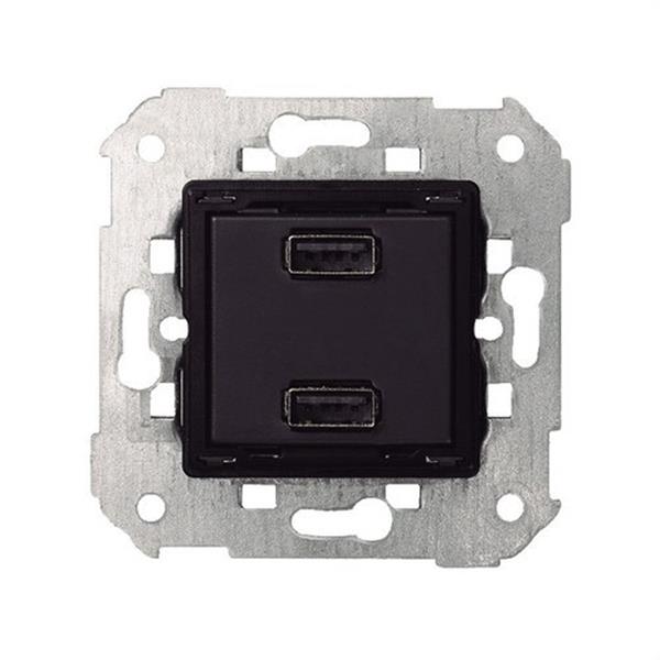 SIMON 7511096-039 Cargador SIMON 75 2xUSB 5V DC 2,1A tipo A+A