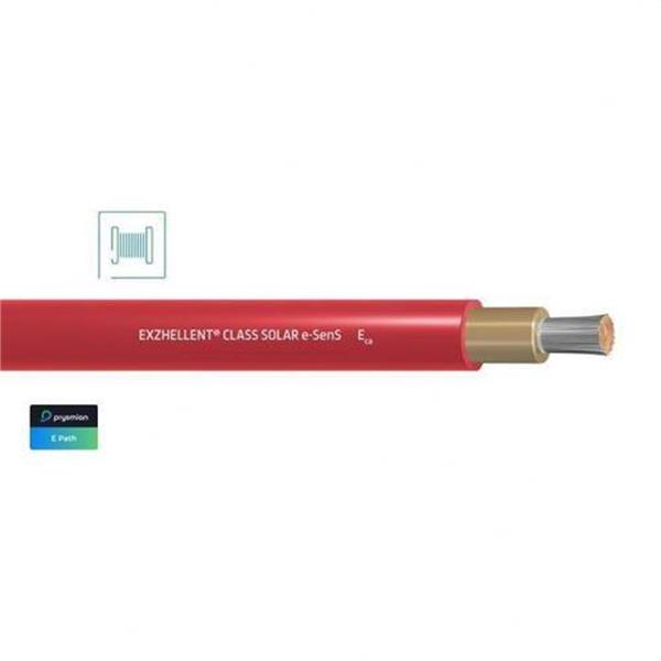 GENERAL CABLE 20303008 Cable EXZHELLENT Class SOLAR H1Z2Z2-K 1,8kV 1x6 rojo (Bobina)