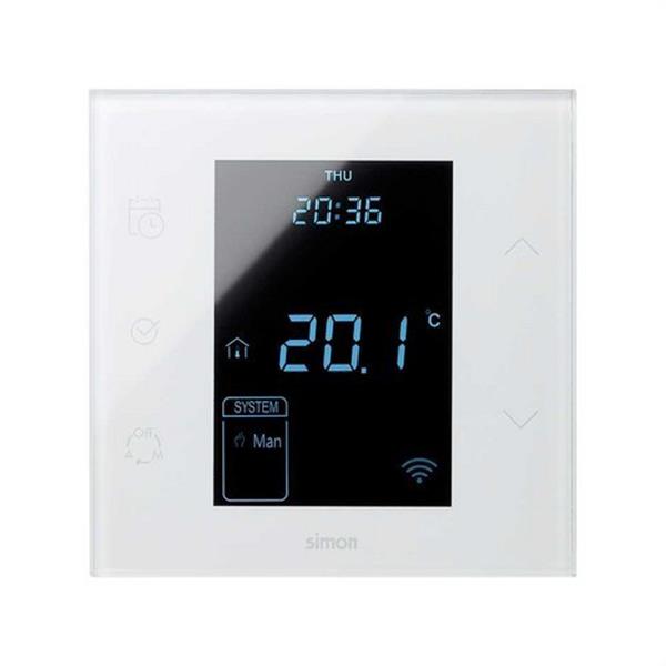 SIMON 10000810-130 Termostato SIMON 100 blanco brillante