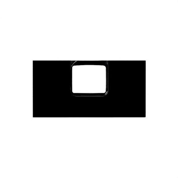 SIMON 10001060-138 Tapa SIMON 100 para detector de presencia negro brillante