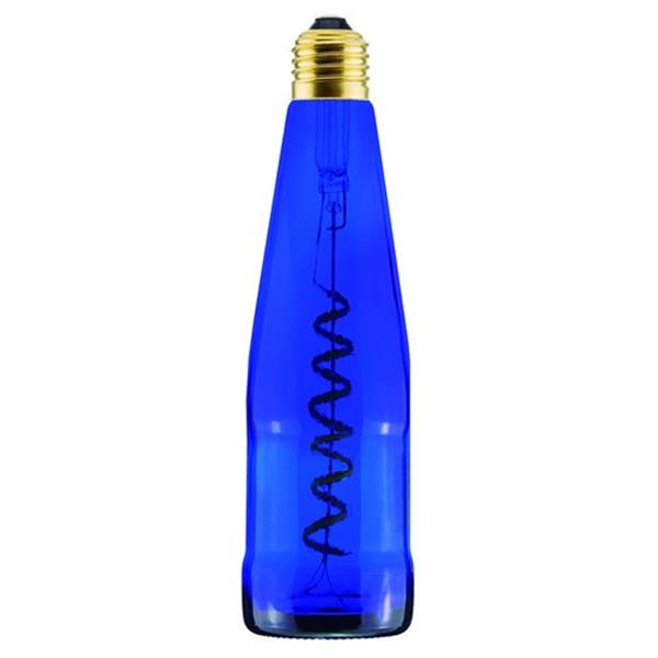 MEGAMAN 53426 Lámpara con forma de botella LightBeer 8W 4200K E27 azul