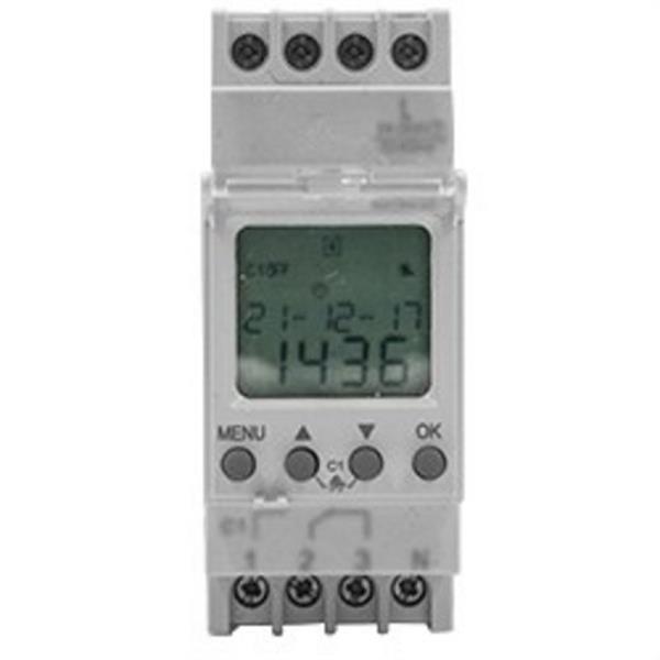 KOBAN 0767628 Interruptor de horarios digitales KPHD-08 ASTRO 1C