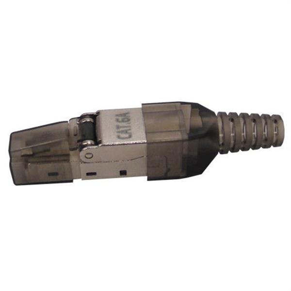 OPENETICS 2232 Conector Ethernet industrial categoría 6A macho UTP/STP RJ45 para cable rígido y flexible A
