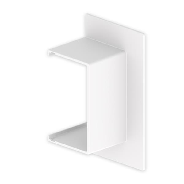 UNEX 31610-02 Pasamuros recto 45x75 U24X blanco RAL9010
