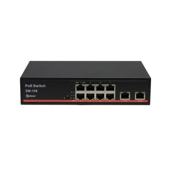 GOLMAR 31600239 Switch SW-108 8POE+2xUPLINK