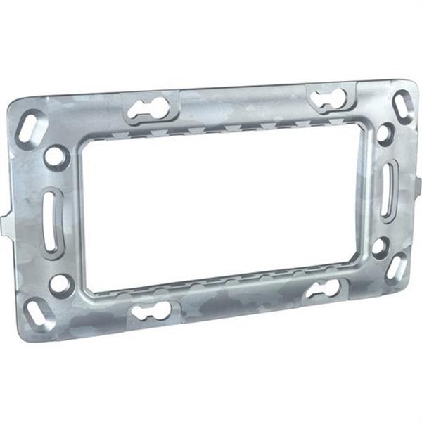 SCHNEIDER ELECTRIC MGU7.104 Bastidor rectangular serie ÚNICA ZAMAK 4 módulos