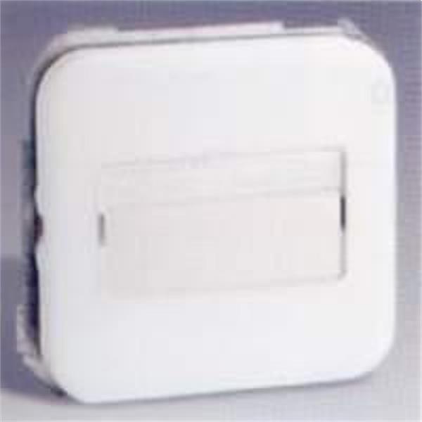 SIMON 31160-36 PULSADOR CON PORTAROTULO SERIE 31 MARRON DECORATIVO