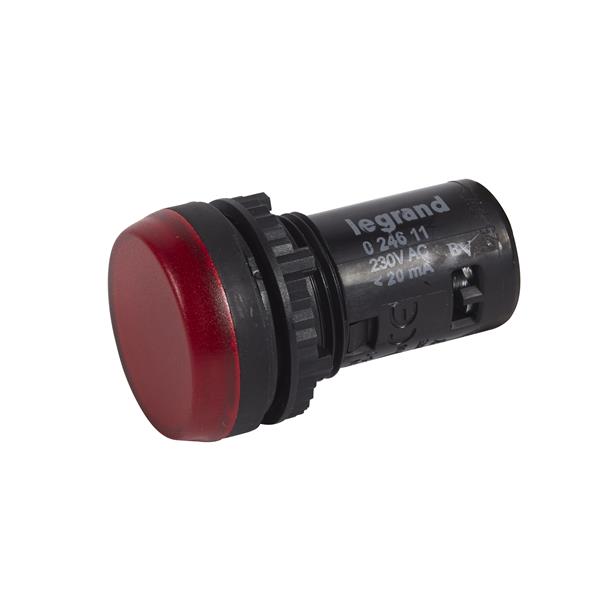 LEGRAND 024611 Visor monobloc led 230V rojo