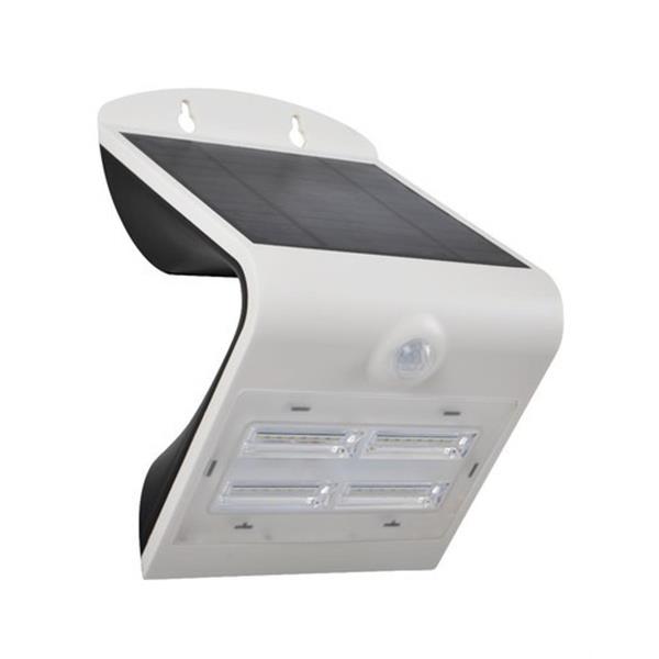 FENOPLASTICA 8502 B Aplique solar 3,2W 400lm 4000K ángulo de detección 120º blanco