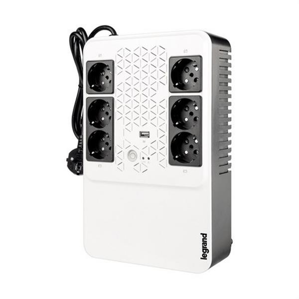 LEGRAND 310081 SAI KEOR MULTIPLUG 600VA 360W 4 + 2 número de tomas