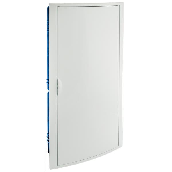 SOLERA 5270HGW Caja de distribución de empotrar en tabique hueco de 56 elementos 320x670x75mm marco blanco