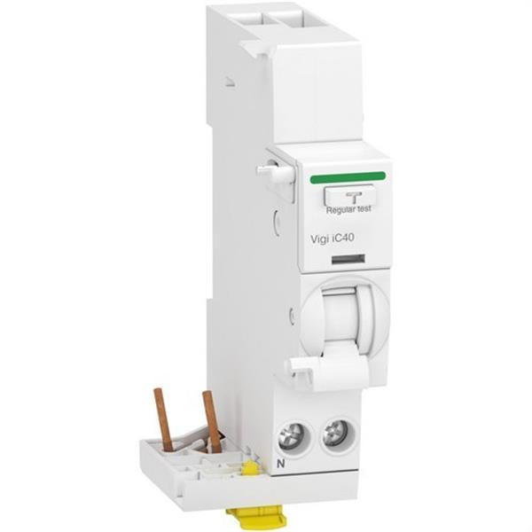 SCHNEIDER ELECTRIC A9Y83625 Dispositivo ACTI 9 VIGI iC40 1PN 25A 300mA AC tipo A de corriente residual complementario