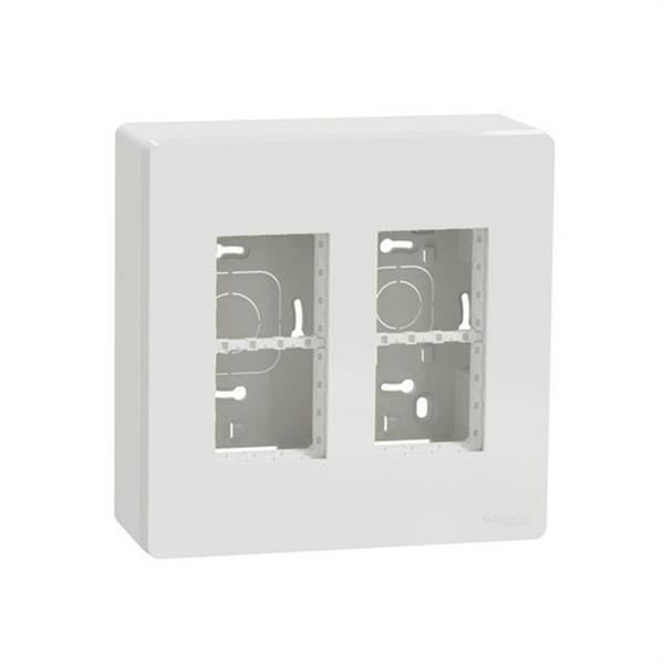 SCHNEIDER ELECTRIC NU122418 Puesto de trabajo 2 columnas superficie polar