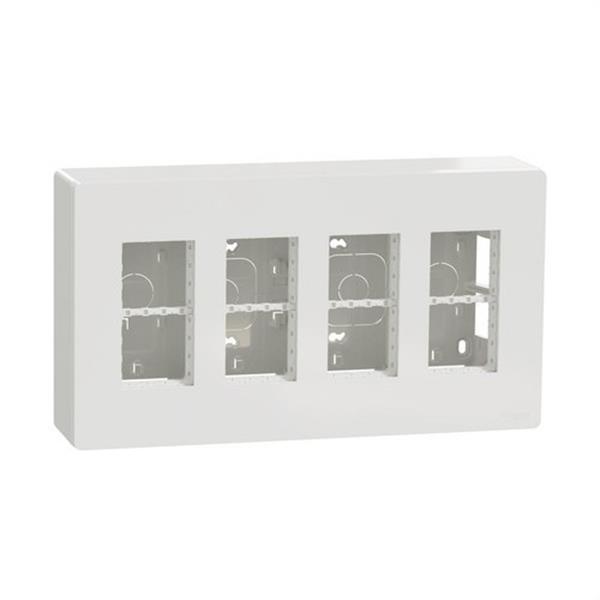 SCHNEIDER ELECTRIC NU124418 Puesto de trabajo 4 columnas superficie polar