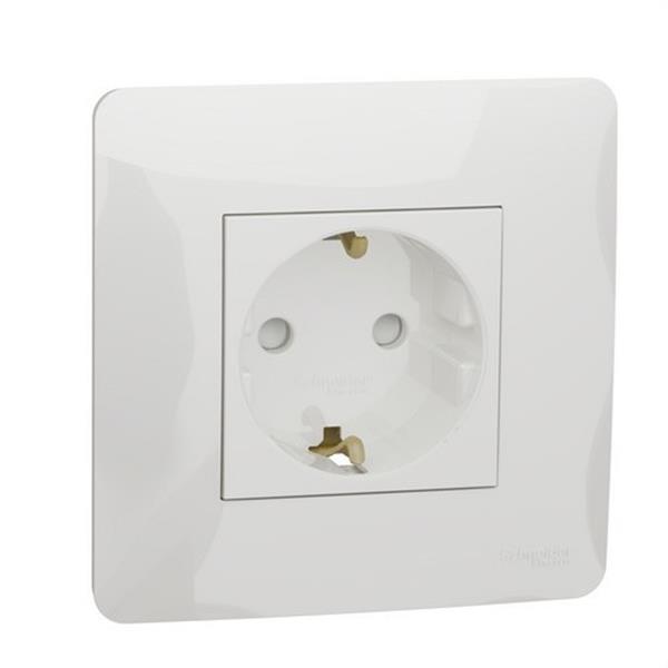 SCHNEIDER ELECTRIC NU203718 Schuko NU203718 monobloc polar