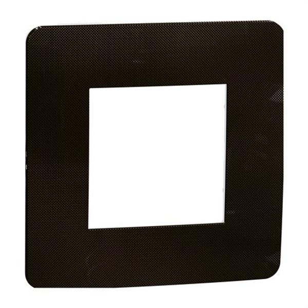 SCHNEIDER ELECTRIC NU280252 Marco 1 elemento STUDIO metal bronce negro
