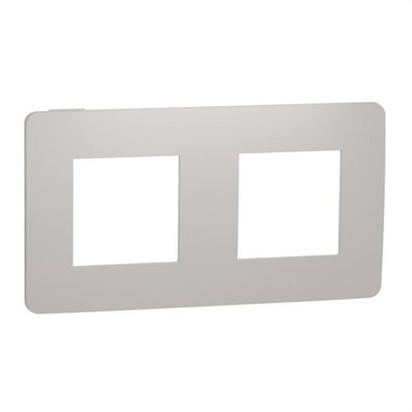 SCHNEIDER ELECTRIC NU280424 Marco 2 elementos STUDIO cava blanco