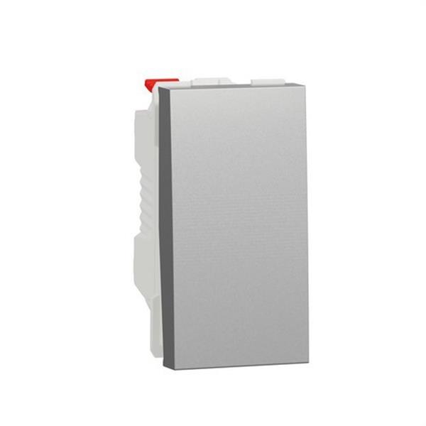 SCHNEIDER ELECTRIC NU310630 Pulsador 1 modulo aluminio