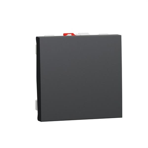 SCHNEIDER ELECTRIC NU320354 Conmutador 2 módulos antracita