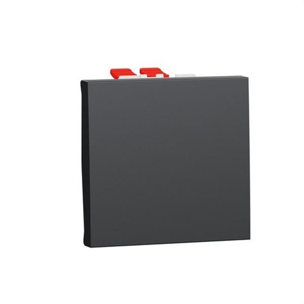 SCHNEIDER ELECTRIC NU320554 Cruzamiento 2 módulos antracita
