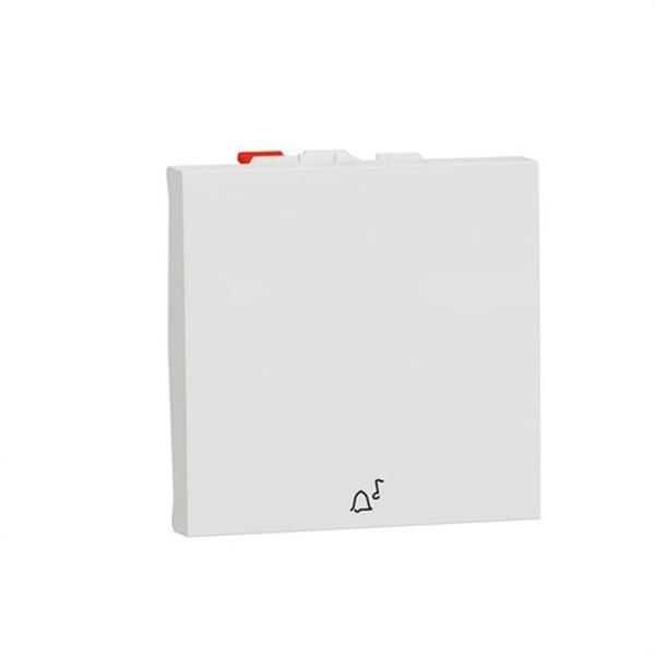 SCHNEIDER ELECTRIC NU320618C Pulsador 2 módulos símbolo timbre polar