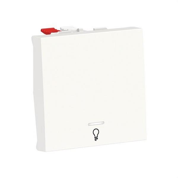 SCHNEIDER ELECTRIC NU320618LN Pulsador 2 módulos luz LED localización polar