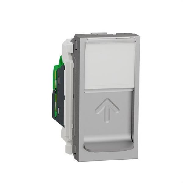 SCHNEIDER ELECTRIC NU341030 Toma RJ45 categoría 5e UTP 1 modulo aluminio