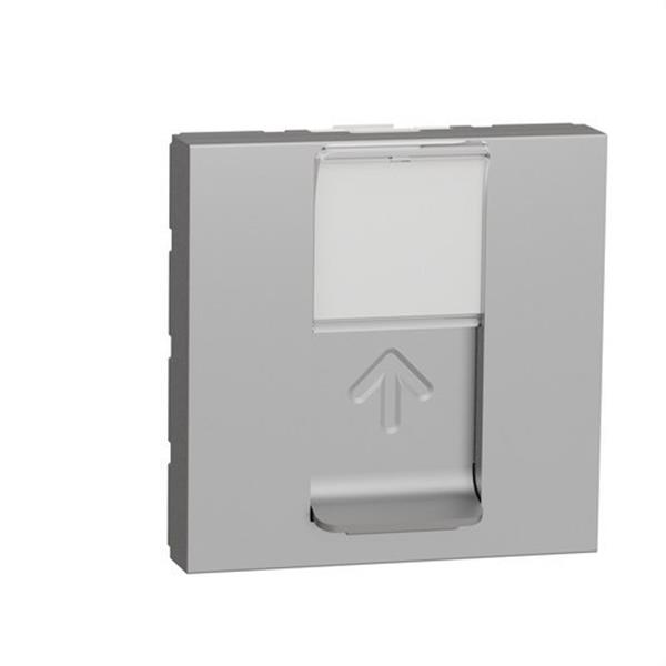 SCHNEIDER ELECTRIC NU341730 Toma RJ45 categoría 6 STP 2 módulos aluminio