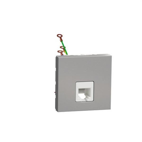 SCHNEIDER ELECTRIC NU349730 Toma teléfono RJ12 2 módulos aluminio