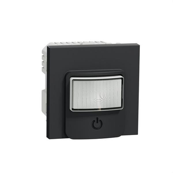SCHNEIDER ELECTRIC NU352554 Sensor movimiento con interruptor 10A antracita