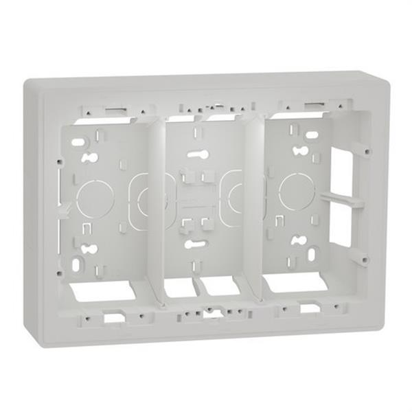 SCHNEIDER ELECTRIC NU823418 Caja superficie PdT 3 columnas