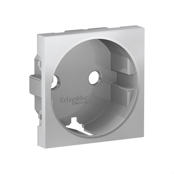 SCHNEIDER ELECTRIC NU903730 Tapa schuko aluminio