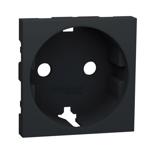 SCHNEIDER ELECTRIC NU903754U Tapa schuko recambio Serie ÚNICA antracita