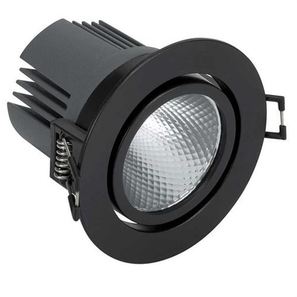 SIMON 70323038-282 Downlight SIMON 703.23 orientable redondo 2700K óptica Spot negro