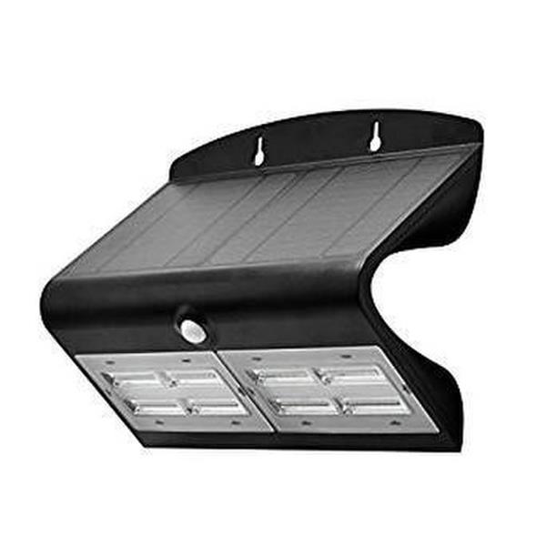 FENOPLASTICA 8503 N Aplique solar 6,8W 800lm 4000K ángulo de detección 120º negro