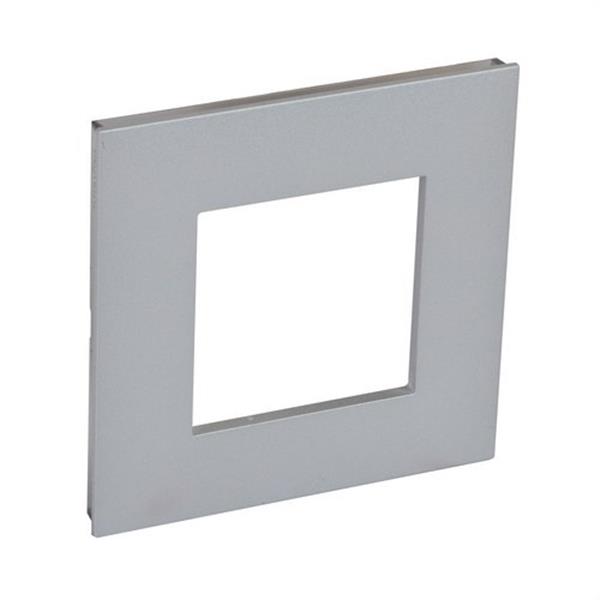 LEGRAND 741031 Placa VALENA NEXT con 1 elementos aluminio