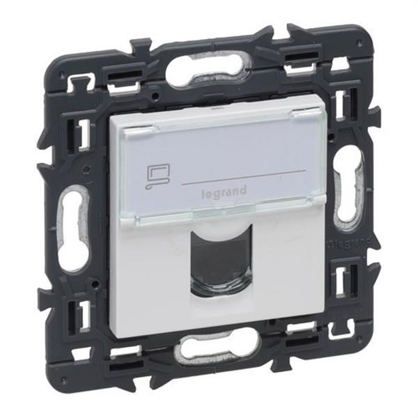 LEGRAND 741275 Base VALENA NEXT 1XRJ45 UTP categría 6 blanco