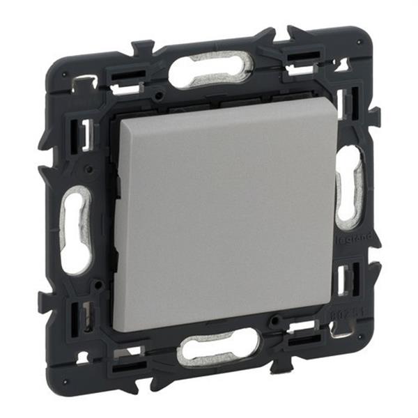 LEGRAND 741347 Cruz VALENA NEXT 1P 10AX aluminio