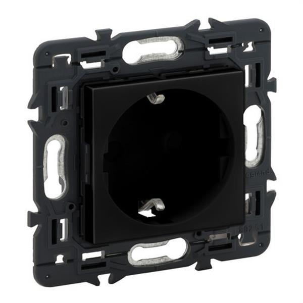 LEGRAND 741420 Base VALENA NEXT 2P+T 16A tornillo dark