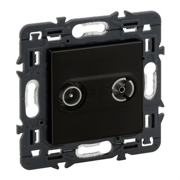 LEGRAND 741471 Base TV/R-SAT VALENA NEXT final dark