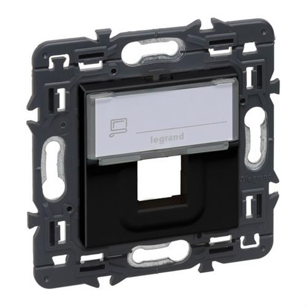LEGRAND 741477 Adaptador VALENA NEXT 1XRJ45 KEYSTONE dark