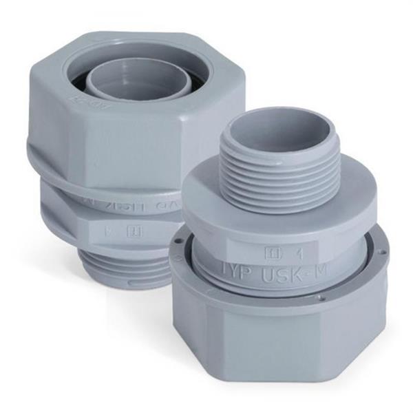 GAESTOPAS 5020.330.020 Racor recto USK-M AD 21 M20x1,5 con llave hexagonal polipropileno